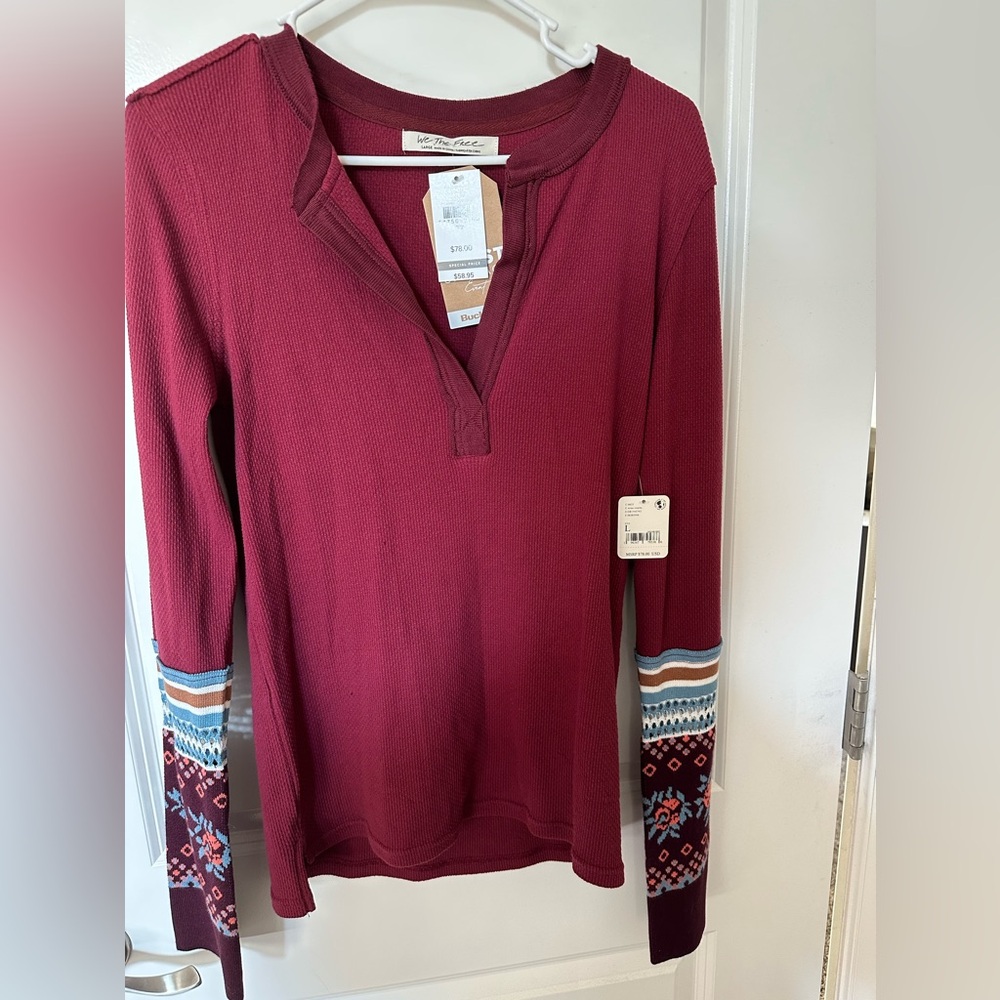 Free people long sleeve